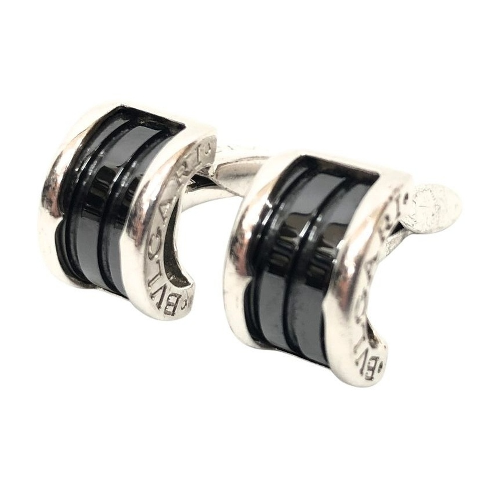 BVLGARI B-zero1 Cufflinks 346280 (Silver 925 x Ceramic) - Men's